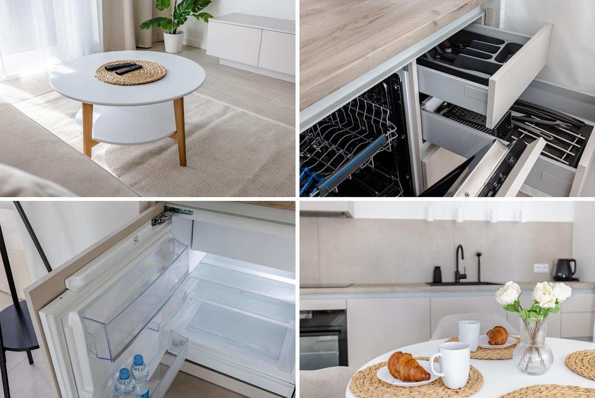 Apartment Nowoczesny Very Berry W Poznaniu Z Parkingiem I Biurkiem By Renters